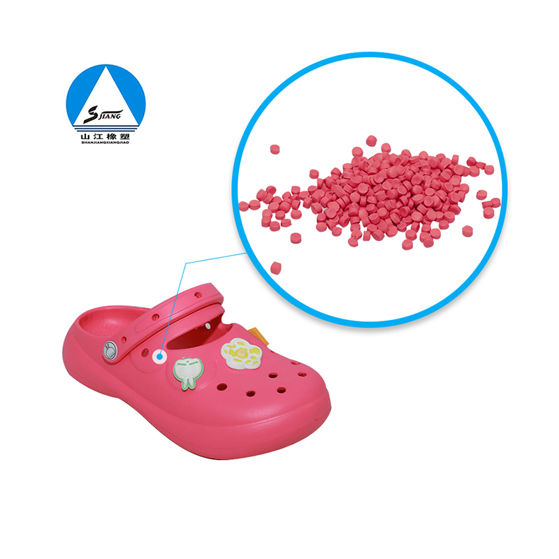 EVA slipper rubber particles