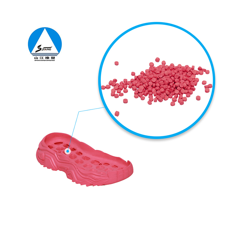 EVA slipper rubber particles