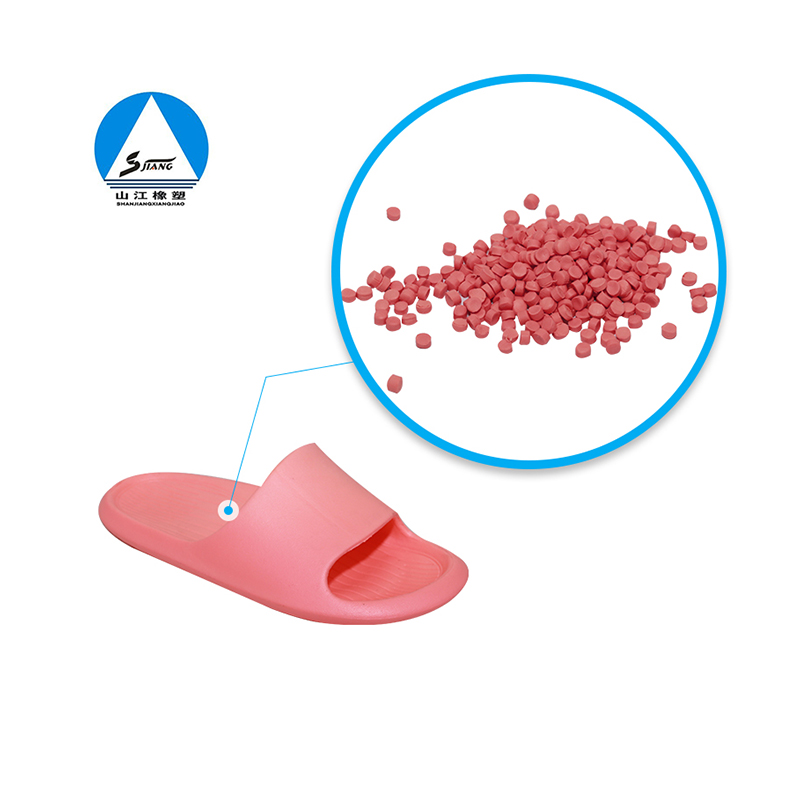 EVA slipper rubber particles