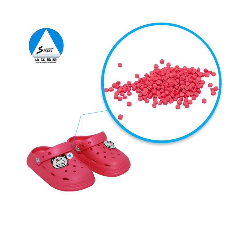 EVA slipper rubber particles