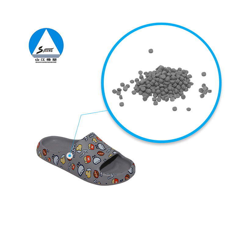 EVA slipper rubber particles