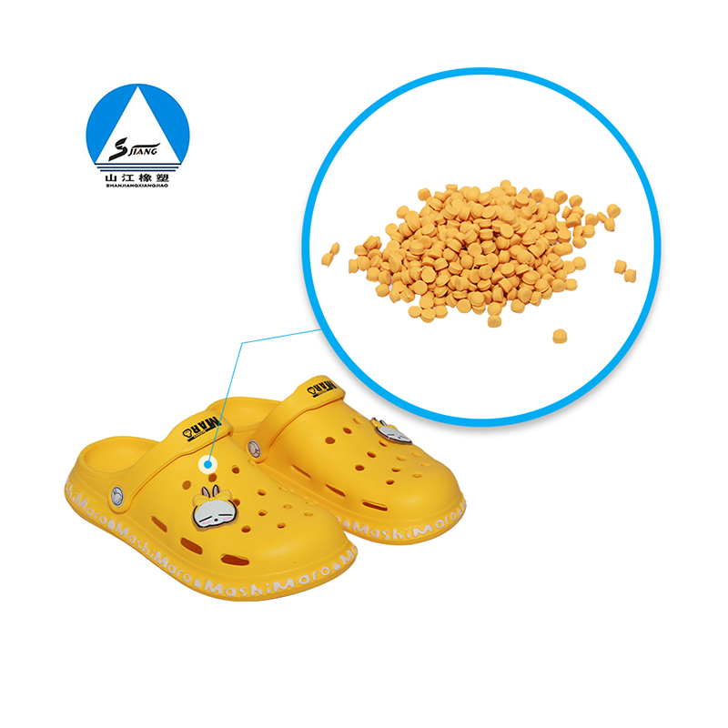 EVA slipper rubber particles