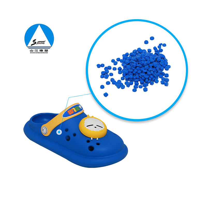 EVA slipper rubber particles