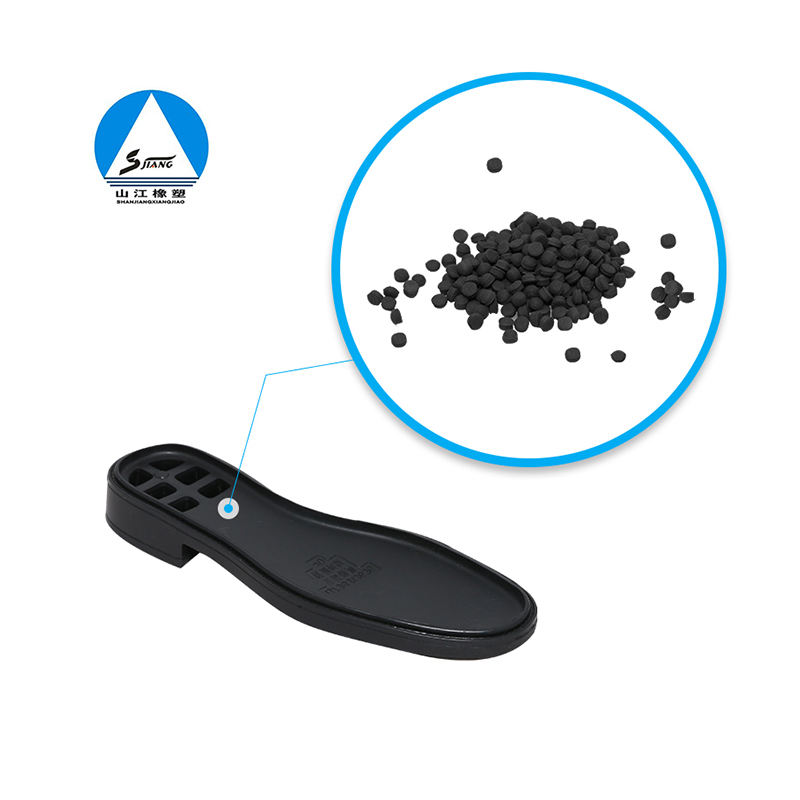 EVA rubber and plastic foam sole rubber particles