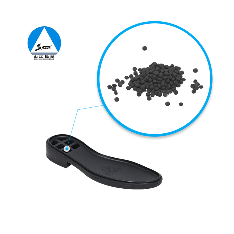 EVA rubber and plastic foam sole rubber particles