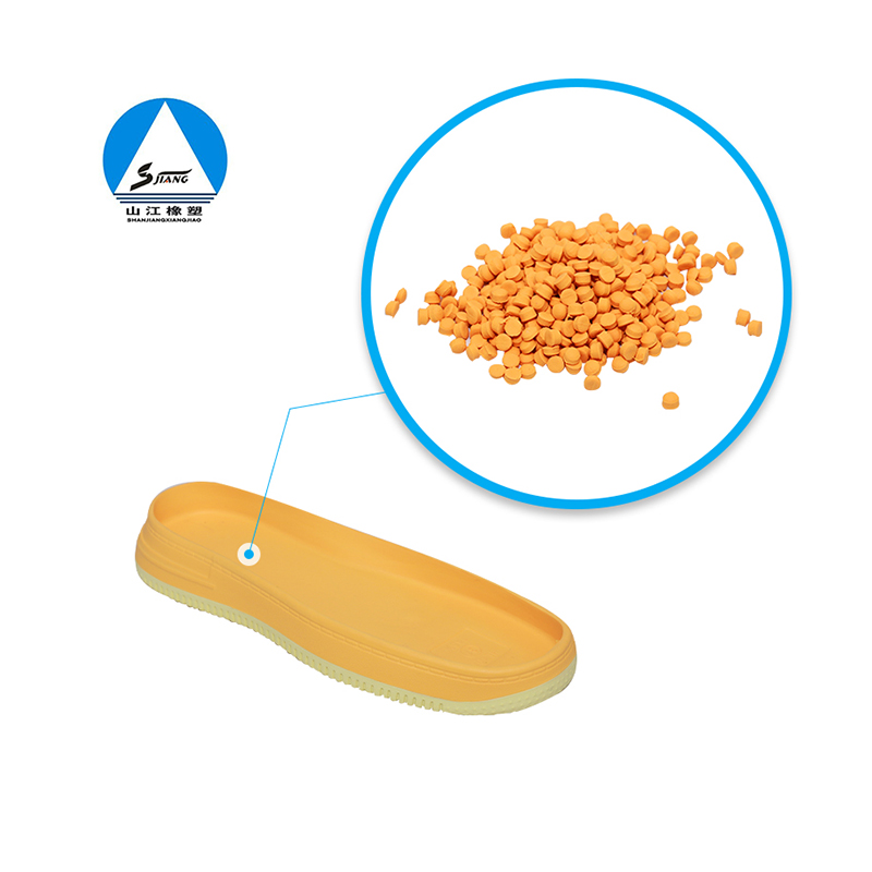 EVA rubber and plastic foam sole rubber particles