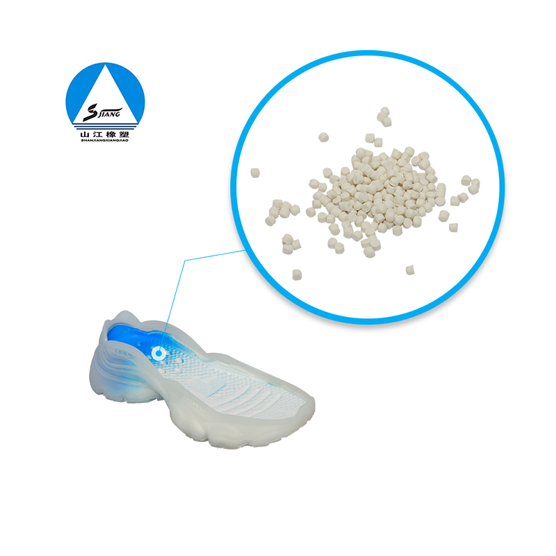 EVA rubber and plastic foam sole rubber particles