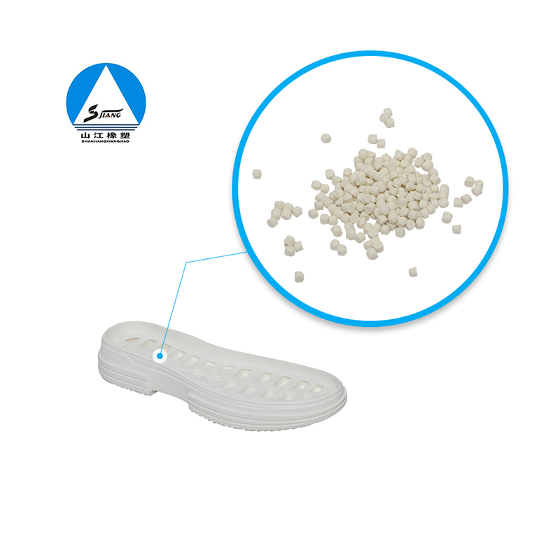 EVA rubber and plastic foam sole rubber particles