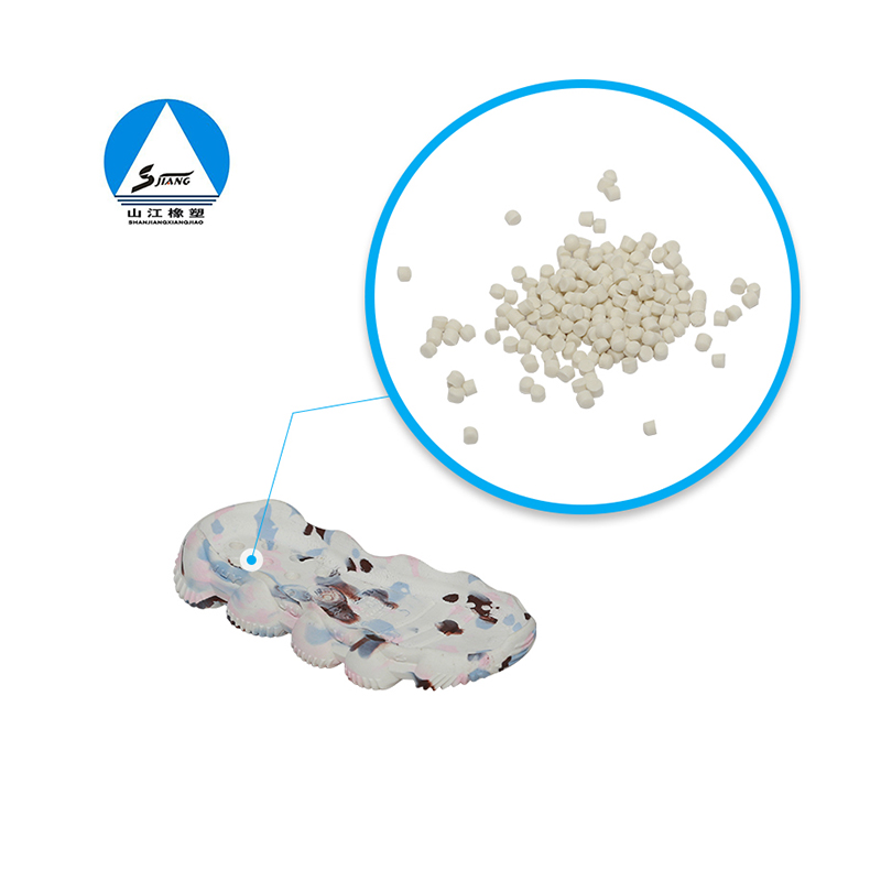 EVA rubber and plastic foam sole rubber particles