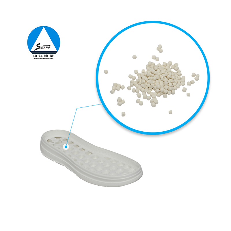 EVA rubber and plastic foam sole rubber particles