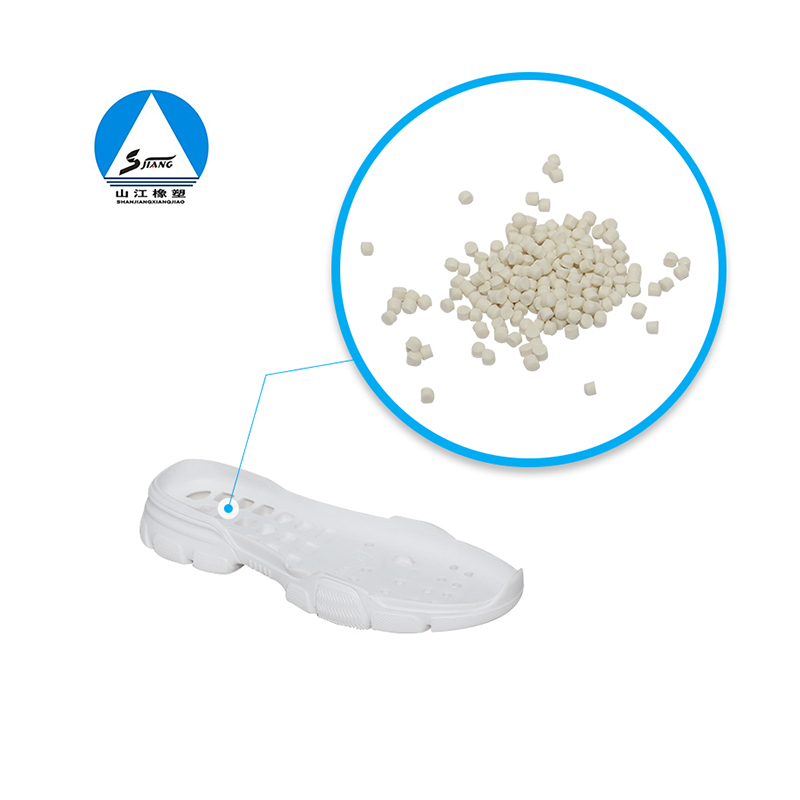 EVA rubber and plastic foam sole rubber particles