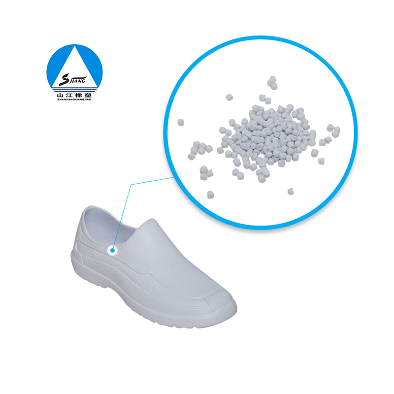 EVA rubber and plastic foam sole rubber particles