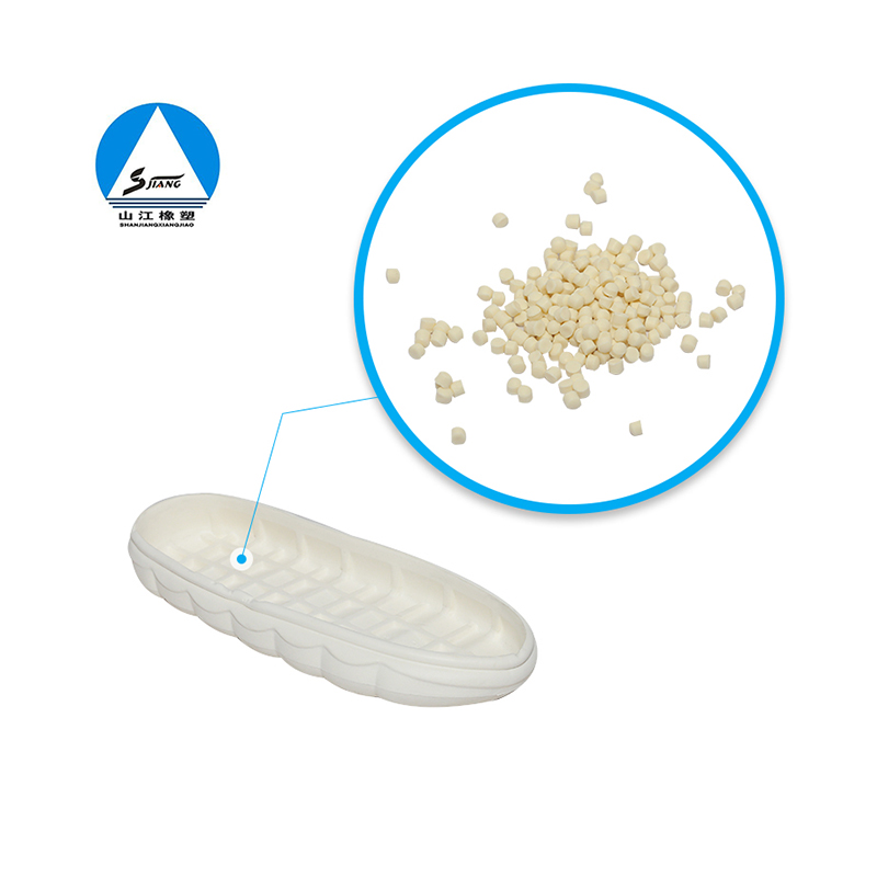 EVA rubber and plastic foam sole rubber particles