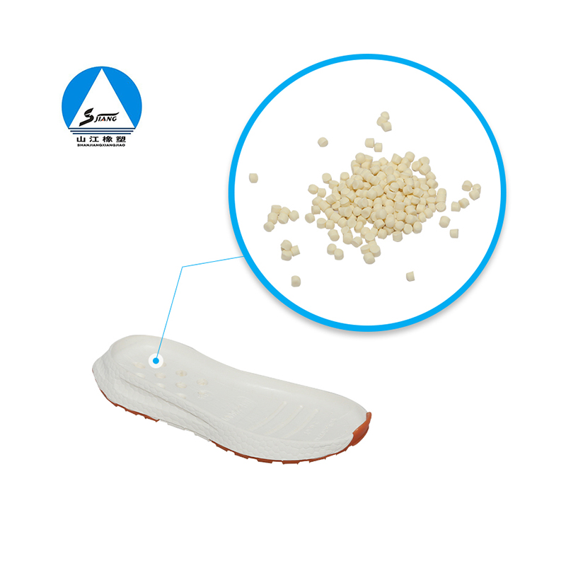 EVA rubber and plastic foam sole glue particles