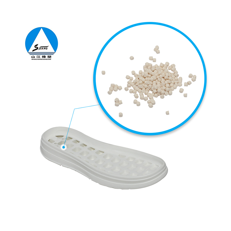 EVA rubber and plastic foam sole glue particles