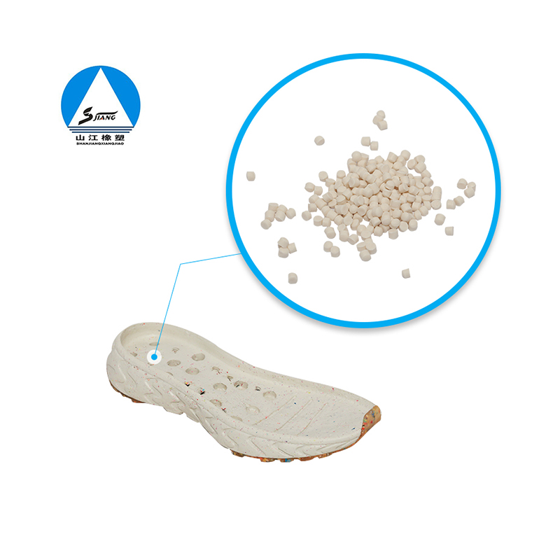 EVA rubber and plastic foam sole glue particles