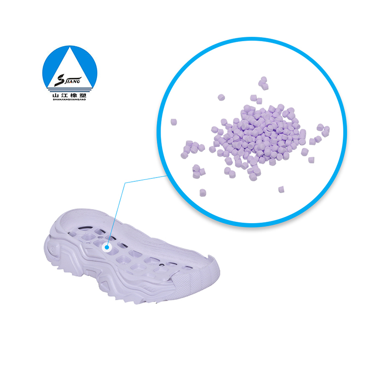 EVA rubber and plastic foam sole glue particles