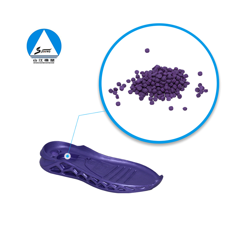 EVA rubber and plastic foam sole glue particles